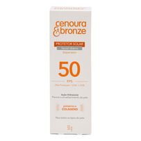 Protetor Solar Facial Cenoura & Bronze Fps50 50g