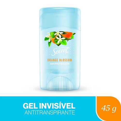 Desodorante Gel Antitranspirante Secret Orange Blossom 45g