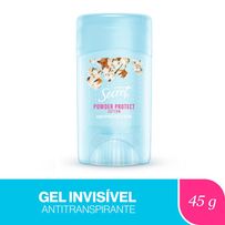 Desodorante Gel Antitranspirante Secret Powder Protect Cotton 45g