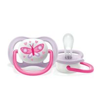 Chupeta Avent Philips Ultra Air 0-6 Meses SCF081/02 Borboleta 1 Unidade