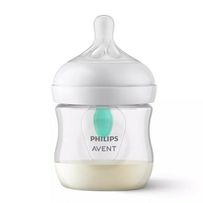 Mamadeira Avent Philips Pétala 0.3 com Vavula Air Free Transparente SCY670/01 125ml
