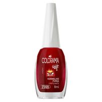 Esmalte Colorama Cremoso Coleção Divertidamente 2 Vermelho Fúria 8ml