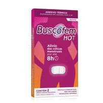 Buscofem Hot 2 Adesivos Térmicos Descartáveis