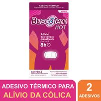 Buscofem Hot 2 Adesivos Térmicos Descartáveis