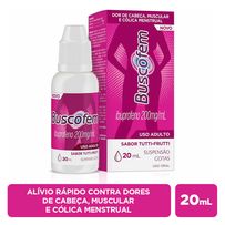 Analgésico Buscofem 200mg/ml Gotas Tutti-Frutti 20ml