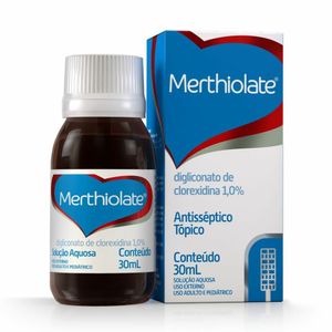 Antisséptico Incolor 1% Merthiolate Hypera 30ml Solução