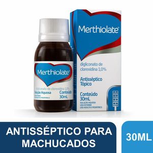 Antisséptico Incolor 1% Merthiolate Hypera 30ml Solução