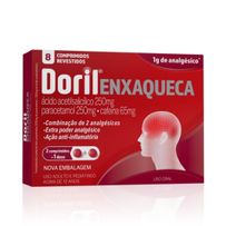 Doril Enxaqueca 8 Comprimidos