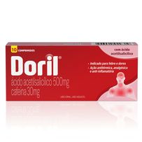 Doril 500mg + 30g 10 Comprimidos