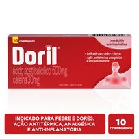 Doril 500mg + 30g 10 Comprimidos
