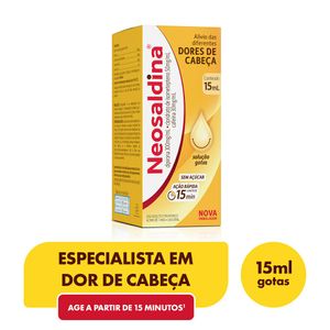 Analgésico Neosaldina Dipirona + Cafeína Gotas 15ml