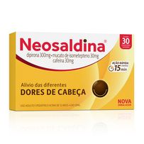 Analgésico Neosaldina Dipirona + Cafeina 30 drágeas