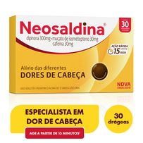 Analgésico Neosaldina Dipirona + Cafeina 30 drágeas