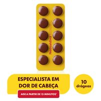 Analgésico Neosaldina Dipirona + Cafeína 10 Drágeas