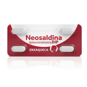 Analgésico Neosaldina Dip 1g Dipirona 4 Comprimidos