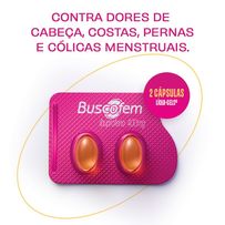 Analgésico Buscofem 400mg 2 Cápsulas