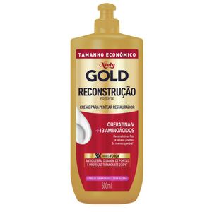 Creme para Pentear Niely Gold Reconstrução Potente 500ml