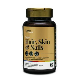 Super Hair Skin e Nails Omix 60 Cápsulas
