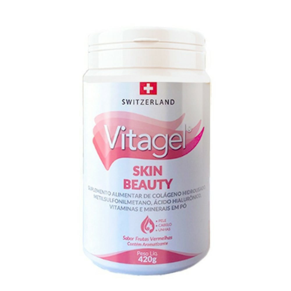 Suplemento Alimentar Vitagel Skin Beauty 420g