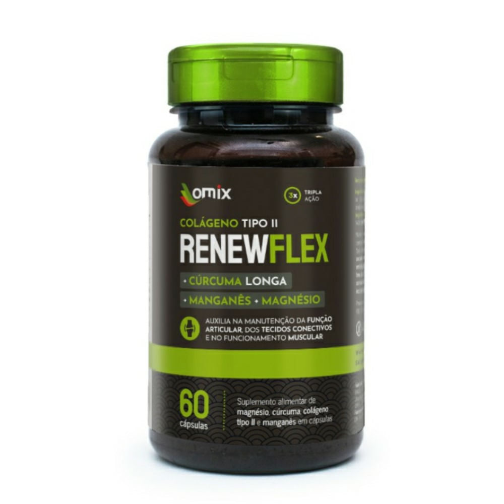 Colageno Tipo 2 Renewflex Omix 60 Cápsulas