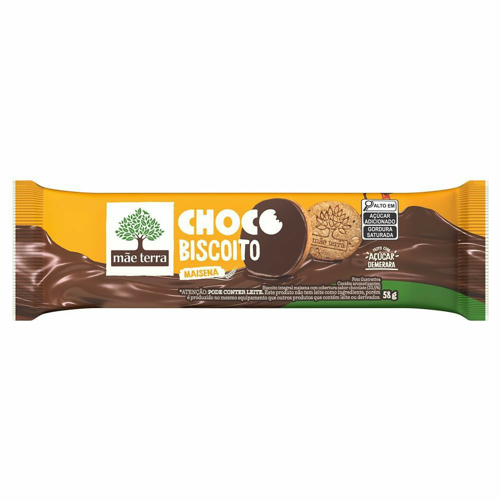 Choco Biscoito Mãe Terra Maisena 58g