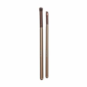 Kit Dunya Para Maquiagem 1198 Pincel Sombra 1 Unidade + Pincel Delineador 1 Unidade