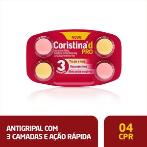 Coristina D Pro 4 Comprimidos