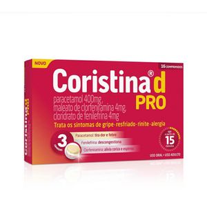 Coristina D Pro 16 Comprimidos
