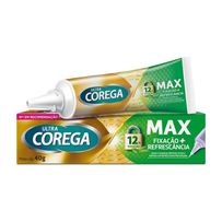 Creme Fixador De Dentadura Ultra Corega Max Menta 40g