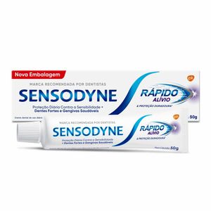 Creme Dental Sensodyne Rápido Alívio 50g