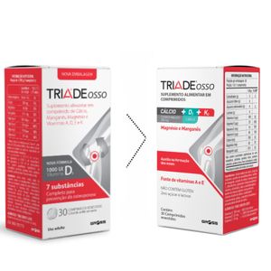 Suplemento Vitamínico Gross Triade Osso 30 Comprimidos