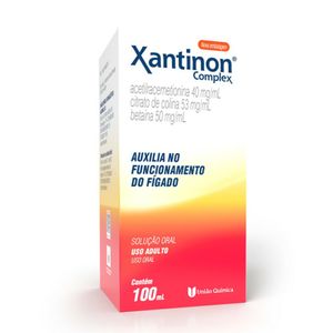 Xantinon Complex União Química Solução Oral 100ml