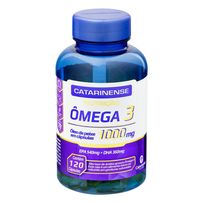 Ômega 3 1000mg Catarinense Nutrição 120 Cápsulas