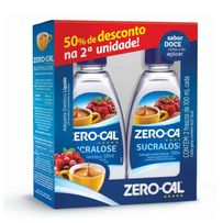 Kit Adoçante Líquido Zero-Cal Sucralose 2 Unidades de 100ml Cada