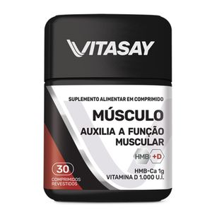 Suplemento Alimentar Vitasay Músculo 30 Comprimidos Revestidos