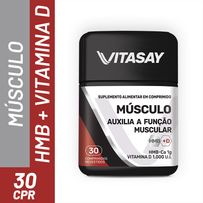 Suplemento Alimentar Vitasay Músculo 30 Comprimidos Revestidos