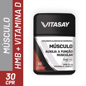 Suplemento Alimentar Vitasay Músculo 30 Comprimidos Revestidos