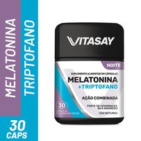 Suplemento Alimentar Vitasay Melatonina +Triptofano 30 Cápsulas