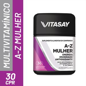 Suplemento Alimentar Vitasay A-Z Mulher 30 Comprimidos Revestidos