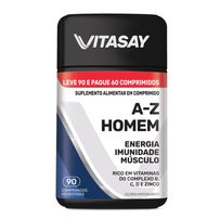Suplemento Alimentar Vitasay A-Z Homem 90 Comprimidos Revestidos