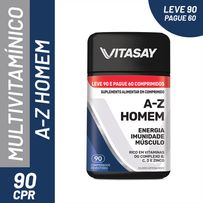 Suplemento Alimentar Vitasay A-Z Homem 90 Comprimidos Revestidos