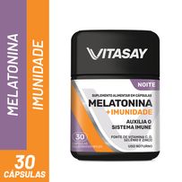 Suplemento Alimentar Vitasay Melatonina +Imunidade 30 Cápsulas