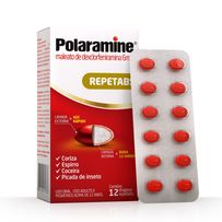 Antialérgico Polaramine 6mg 12 drágeas