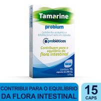 Probiótico Tamarine Probium 15 cápsulas