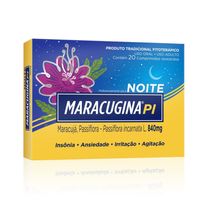 Calmante Fitoterápico Maracugina PI Noite 840mg 20 Comprimidos