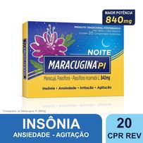 Calmante Fitoterápico Maracugina PI Noite 840mg 20 Comprimidos