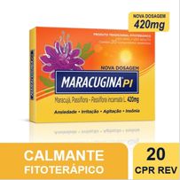 Calmante Fitoterápico Maracugina PI 420mg 20 Comprimidos