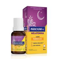 Suplemento Alimentar Maracugina Me Melatonina Sabor Maracujá Solução Gotas 30ml
