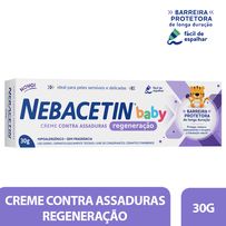 Creme Antiassaduras Nebacetin Baby Regeneração 30g
