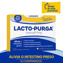 Laxante Lacto Purga 16 Comprimidos
